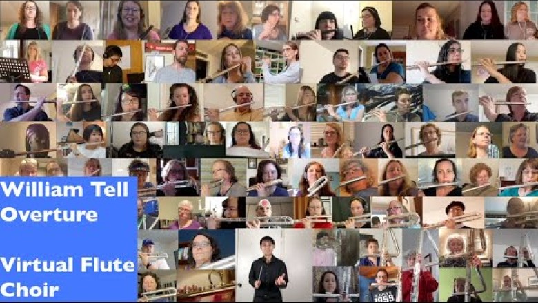 William Tell Overture - Virtual Flute Choir
