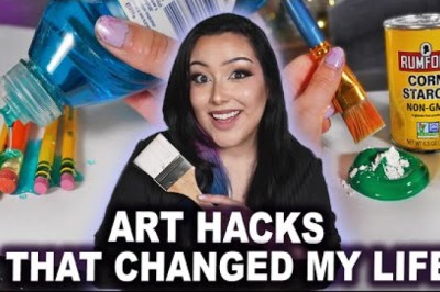 20 Life Changing Art Hacks That *ACTUALLY* Work