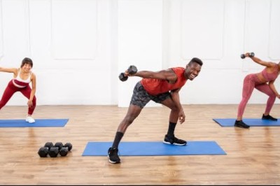 30-Minute Intermediate Arm and Ab Workout With Weights