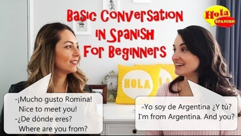 Basic Conversation Practice in Spanish for Beginners