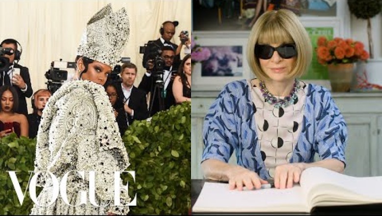 Anna Wintour Breaks Down 13 Met Gala Looks From 1974 to Now