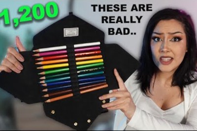 I Tested Luxury $1200 Colored Pencils (they're absolute TRASH!)
