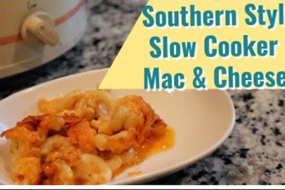 Southern Style Slow Cooker Macaroni and Cheese