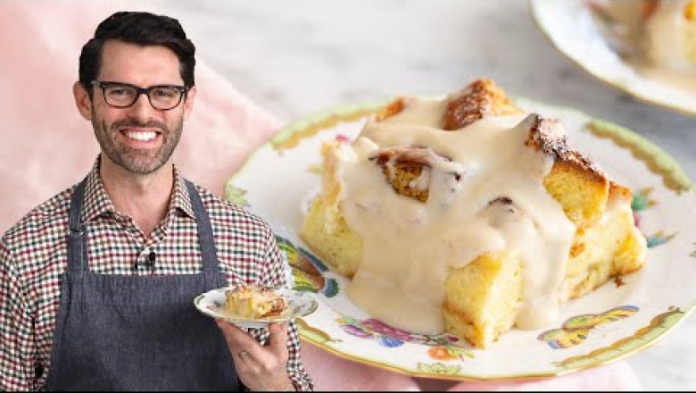 Decadent and EASY Bread Pudding