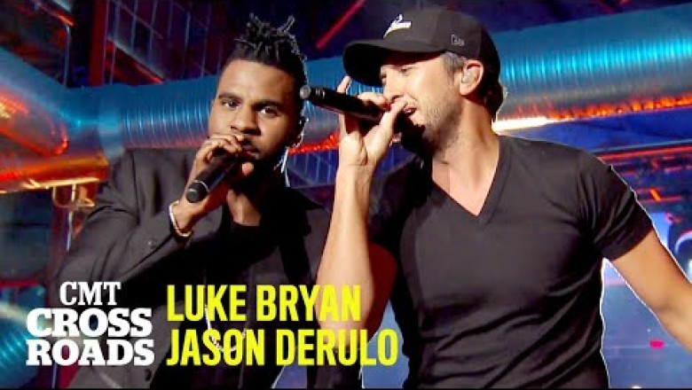 Jason Derulo and Luke Bryan Sing 'Country Girl (Shake It For Me)'