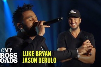 Luke Bryan and Jason Derulo Perform 'Talk Dirty'