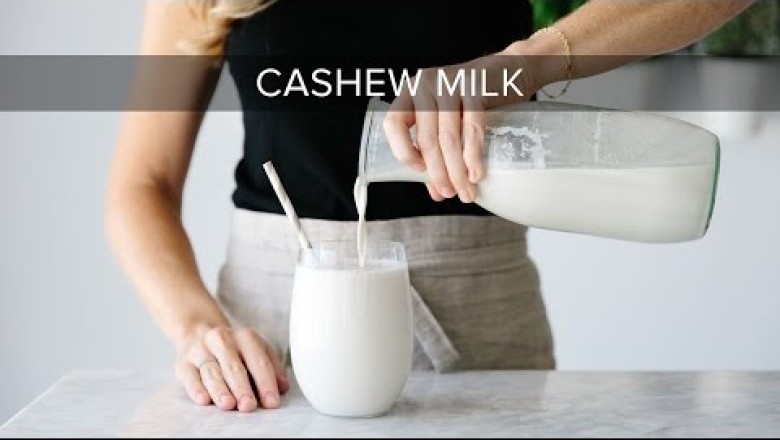 How to:  Making Cashew Milk