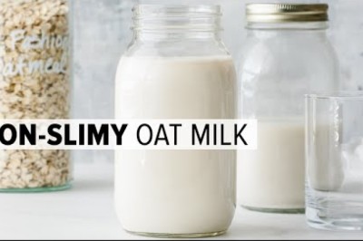 How to:  Making Oat Milk