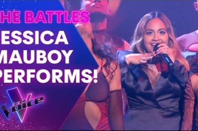 Jessica Mauboy STUNS The Voice Studio Singing Her Hit 'Glow'