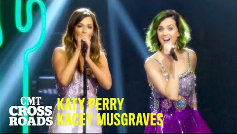 Katy Perry and Kacey Musgraves Perform 'Roar'