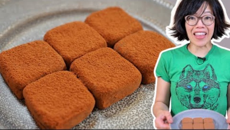 2-ingredient CONDENSED MILK Truffles