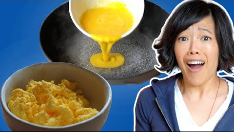 Cook Perfect Fluffy Scrambled Eggs in WATER?