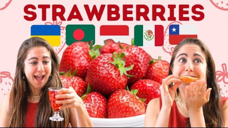 Strawberry Dishes Around the World