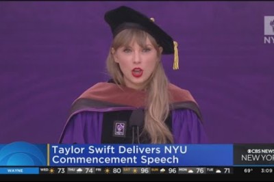 Watch: Taylor Swift commencement address to NYU class of '22