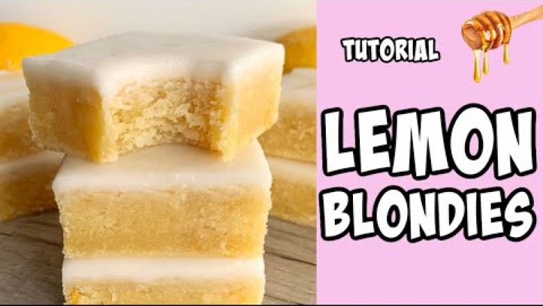 Lemon Blondies!