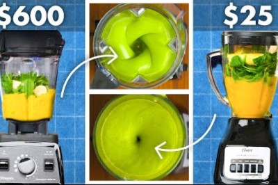 Design Engineer Tests $600 and $25 Blenders