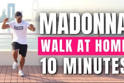 10 minute Madonna Walking Workout