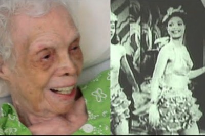 102 y/o Dancer Sees Herself on Film for the First Time