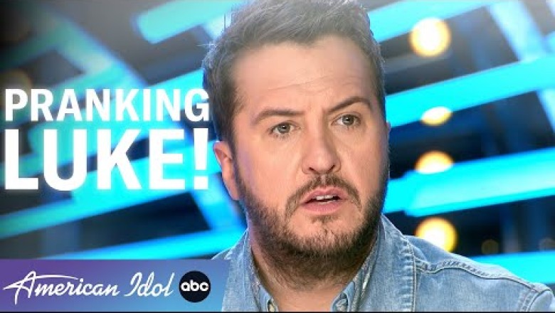 PRANK TIME! Luke Bryan's Wife Caroline Disrupts Filming!
