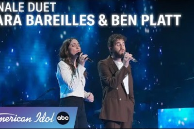 Sara Bareilles and Ben Platt Perform 