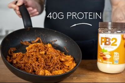 Shirataki Noodles With Peanut Butter