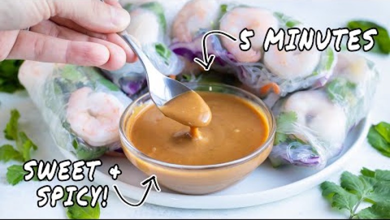 Making Chicken Satay and Peanut Sauce