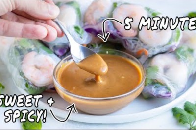 Making Chicken Satay and Peanut Sauce