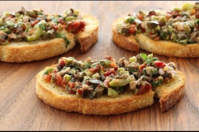 Olive Tapenade Italian Appetizer Recipe