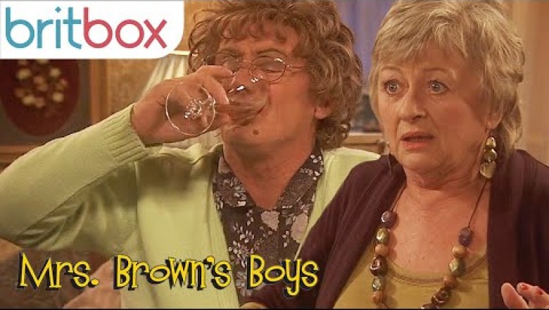 Mrs Brown Has A Little Too Much To Drink
