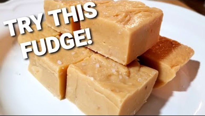Easy Salted Caramel Fudge Dessert Recipe
