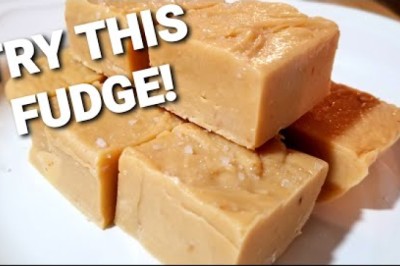 Easy Salted Caramel Fudge Dessert Recipe