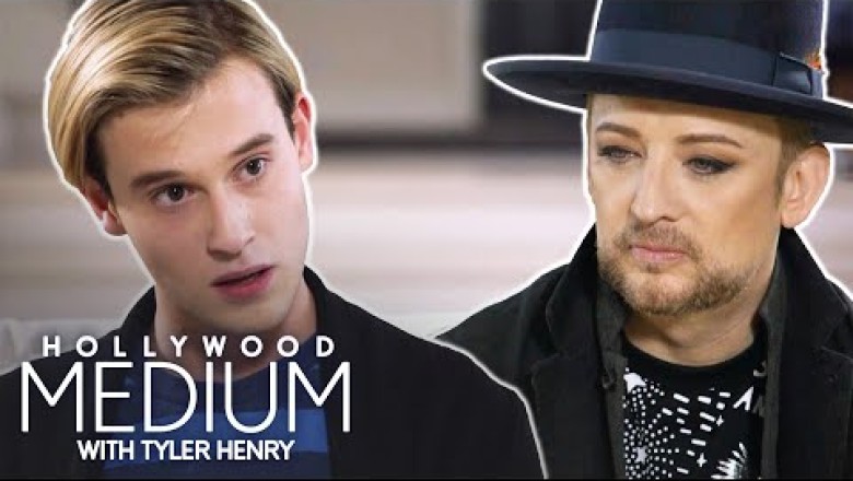Tyler Henry and Boy George