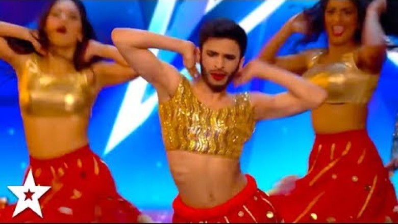 London School of Bollywood SURPRISE Britain's Got Talent Judges!