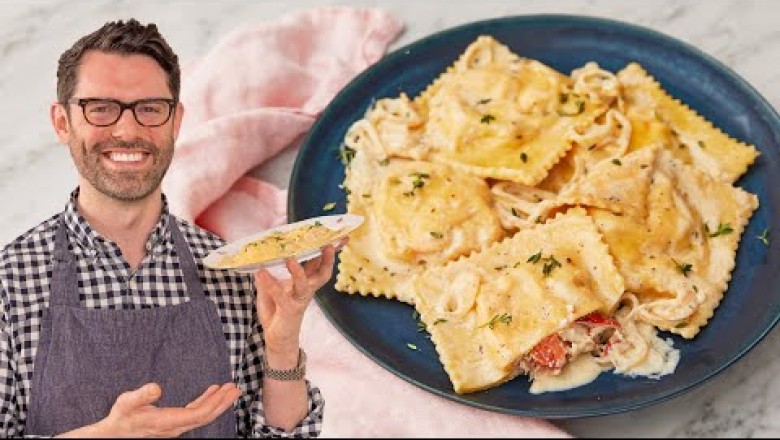 Amazing Lobster Ravioli