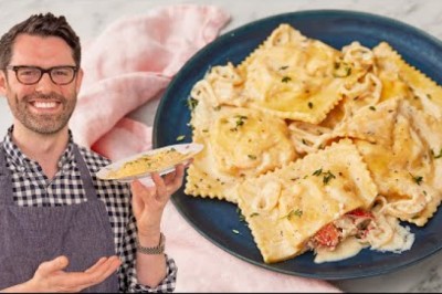 Amazing Lobster Ravioli