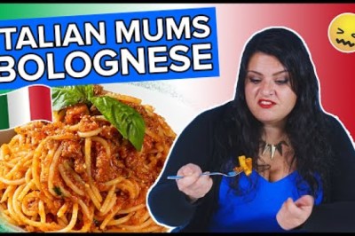 Italian Mums Try Other Italian Mums' Bolognese