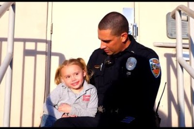 How Cop Bonded With Girl He Adopted After Answering Welfare Check