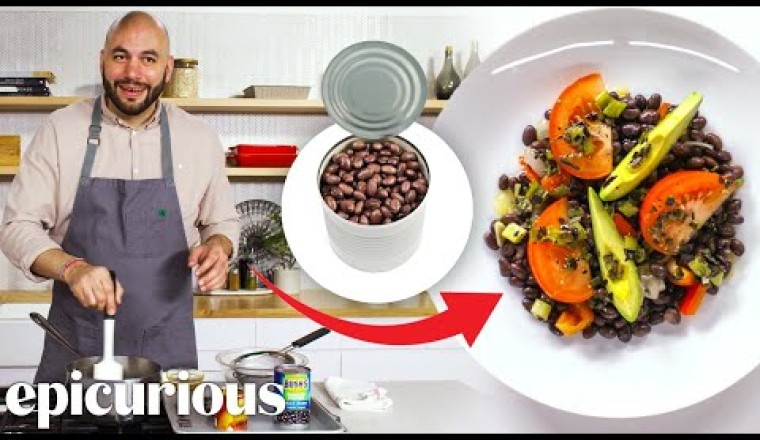 Pro Chef Turns Canned Black Beans Into 3 Meals For Under $9