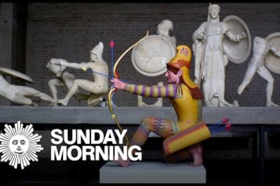 Ancient sculptures reveal their true colors