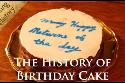 What does a 1920s BIRTHDAY CAKE taste like?