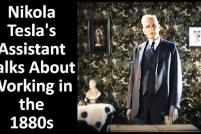 Nikola Tesla's Assistant Talks About Work in the 1880s