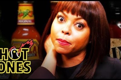 Taraji P. Henson Needs a Stunt Double to Eat Spicy Wings