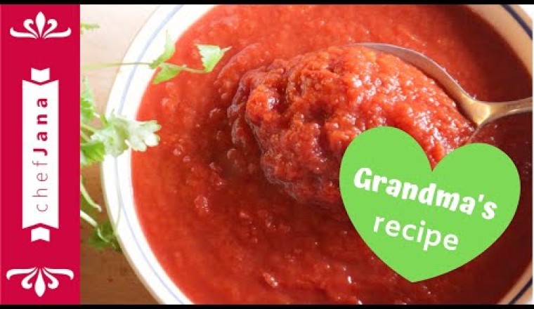 Homemade Tomato Sauce