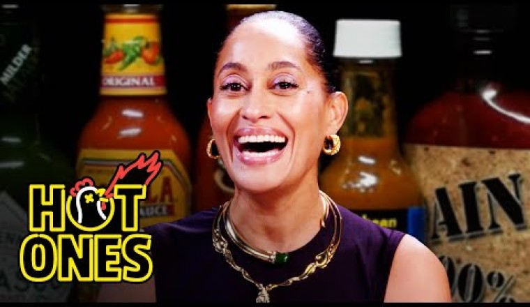 Tracee Ellis Ross Calls For Her Mommy While Eating Spicy Wings