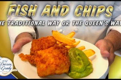 British Fish and Chips - The Traditional Way or The Queen's Way?
