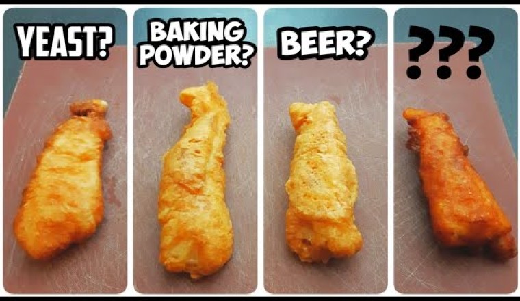 Crispy Fish Batter - Beer Batter, Baking Powder Batter or Yeast Batter?