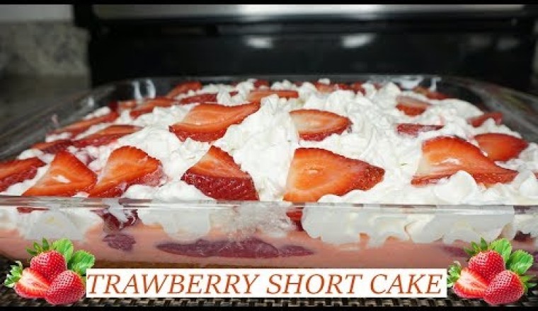 EASY Strawberry Short Cake