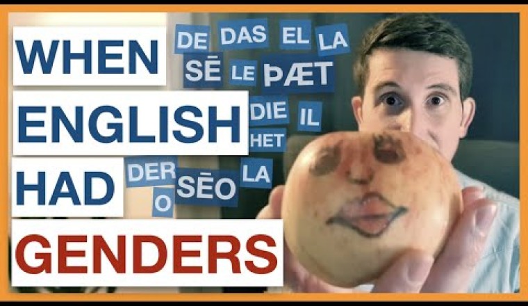 Why doesn't English have genders? Well... it did!