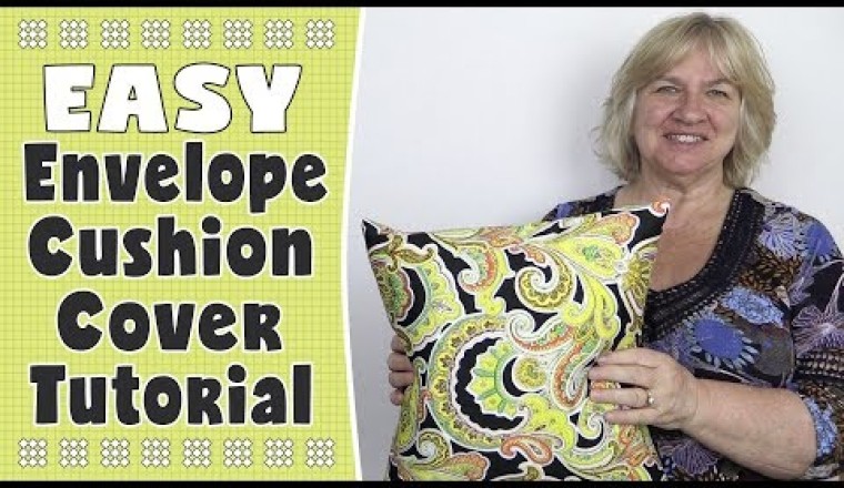 EASY DIY Envelope Cushion Cover