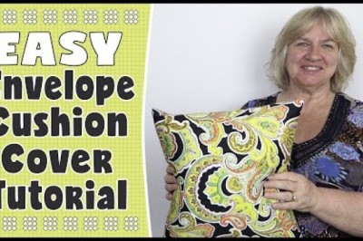EASY DIY Envelope Cushion Cover